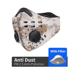 N95 Antiviral Sport Face Mask And Filter Only Option