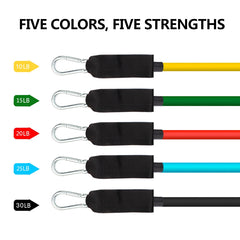 11pc Resistance Band Set