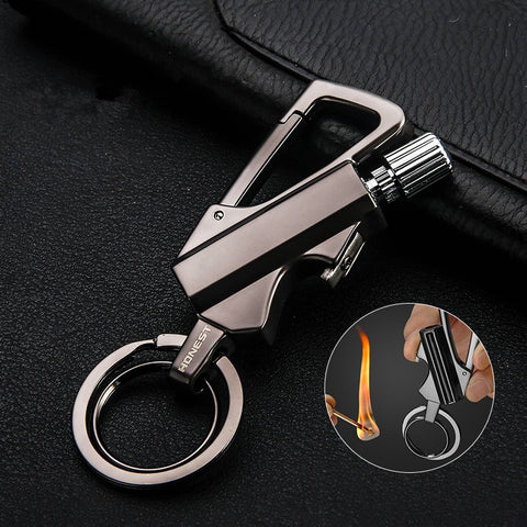 Camping Lighter Keychain