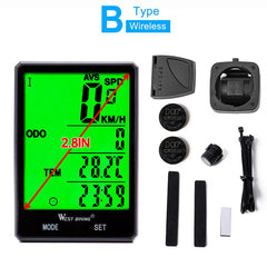 Rainproof Speedometer for Cycling